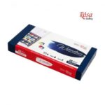 Rosa Gallery Classic Watercolour Paints – 28 Assorted Full Pans in Indigo Metal Case