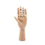 Jakar Wooden Hand, Large, Male, Left – 12” Individually Boxed for Drawing & Anatomy Studies