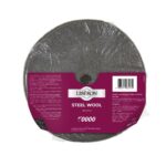 Liberon Steel Wool Grade 0000 Ultrafine – 1kg Roll – Crumble-Resistant, Virtually Oil-Free for Delicate Surface Care